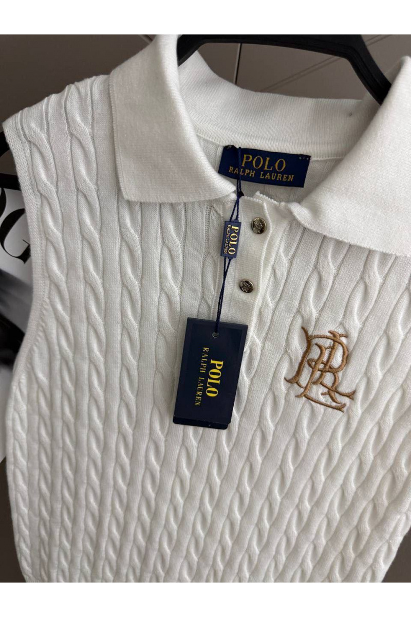Polo Ralph Lauren Женское поло без рукавов premium