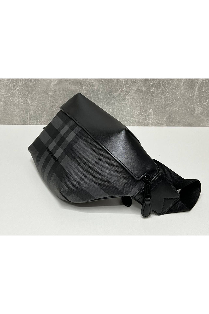 Burberry Сумка на пояс Sonny Check 28x14 см