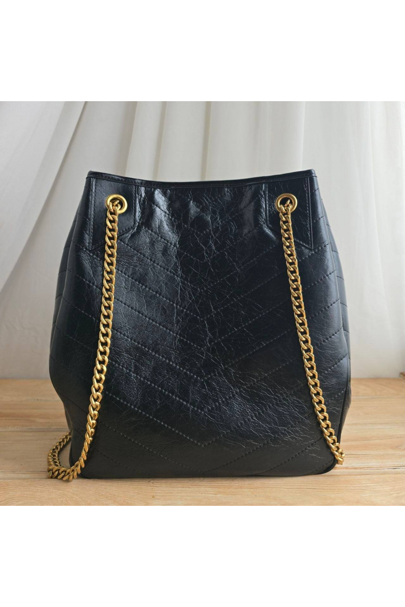 Yves Saint Laurent Кожаная сумка Niki 24x23 см