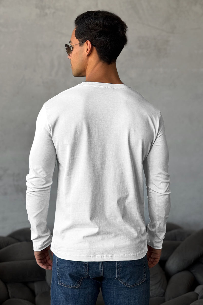 Polo Ralph Lauren Мужской лонгслив "Bear" - White