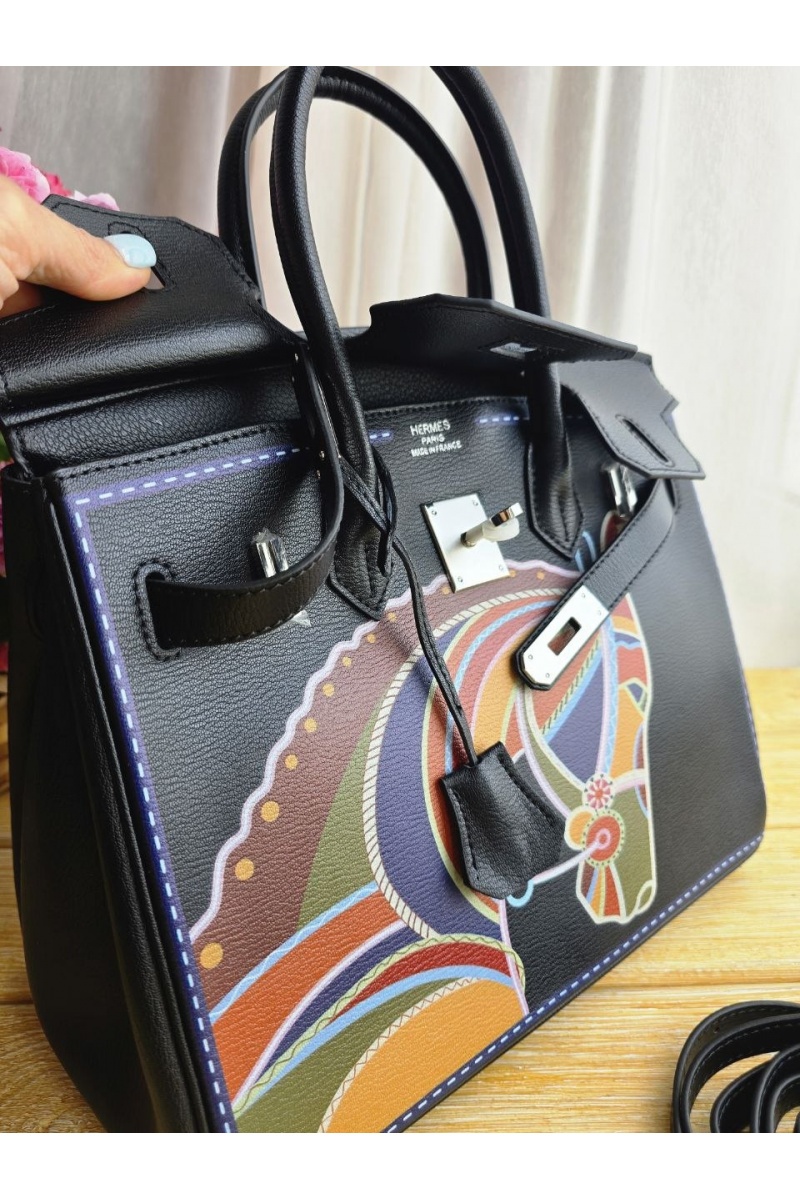Hermes Кожаная сумка Birkin 30x25 см