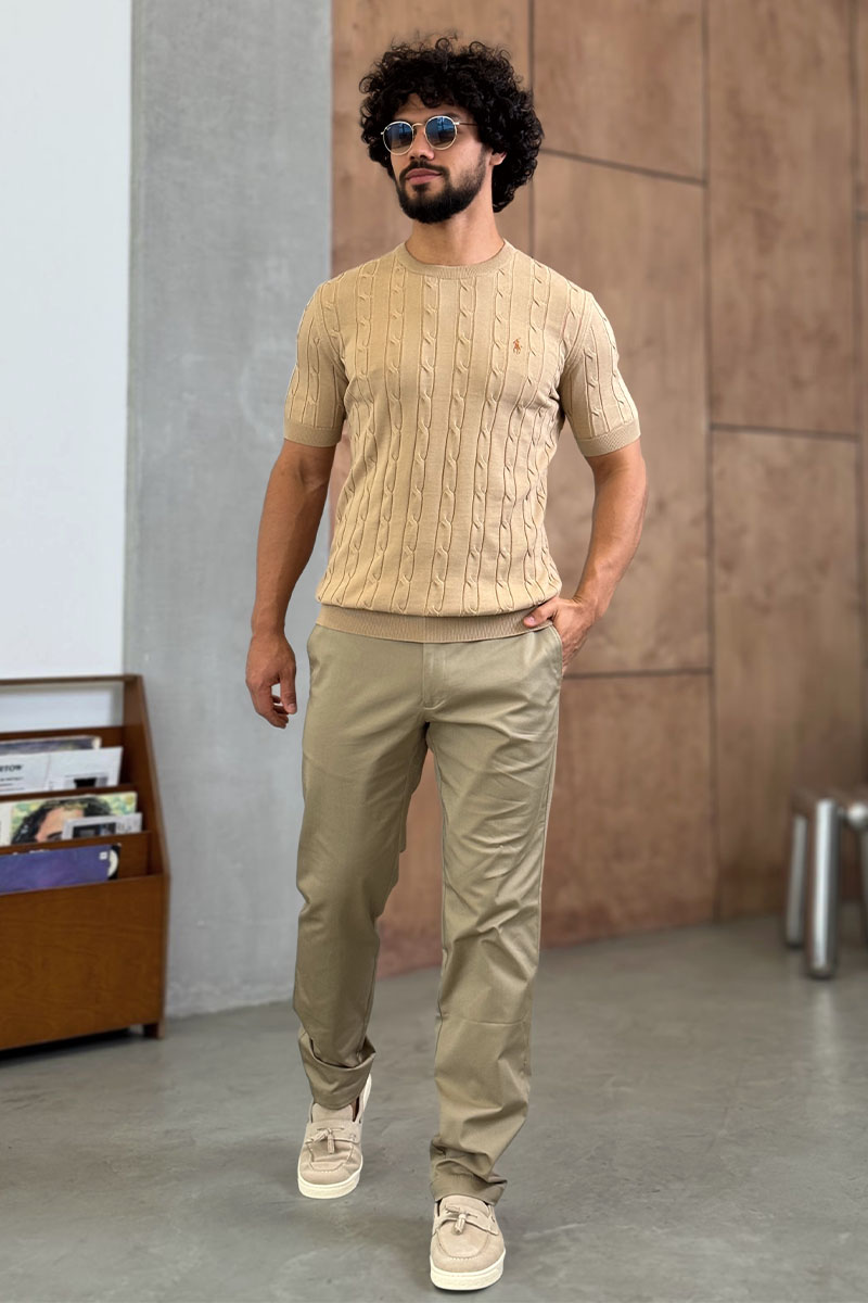 Polo Ralph Lauren Мужские бежевые брюки 