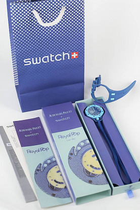 Часы Audemars Piguet x Swatch "Royal Pop" Lan Ba premium