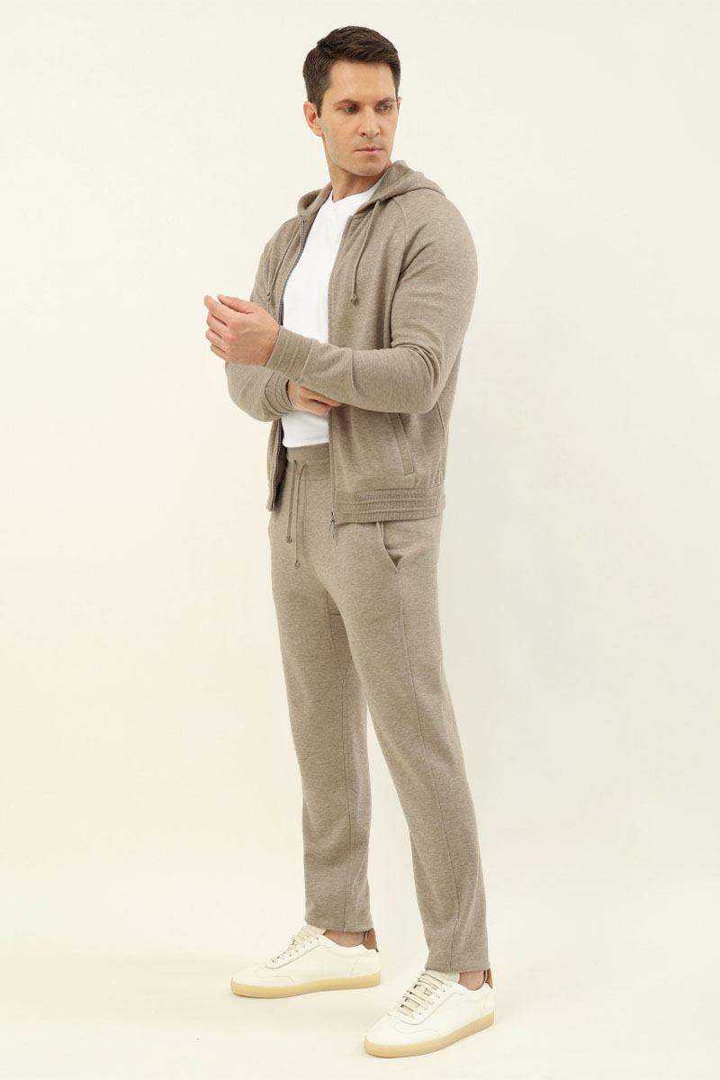 Loro Piana Бежевый спортивный костюм premium