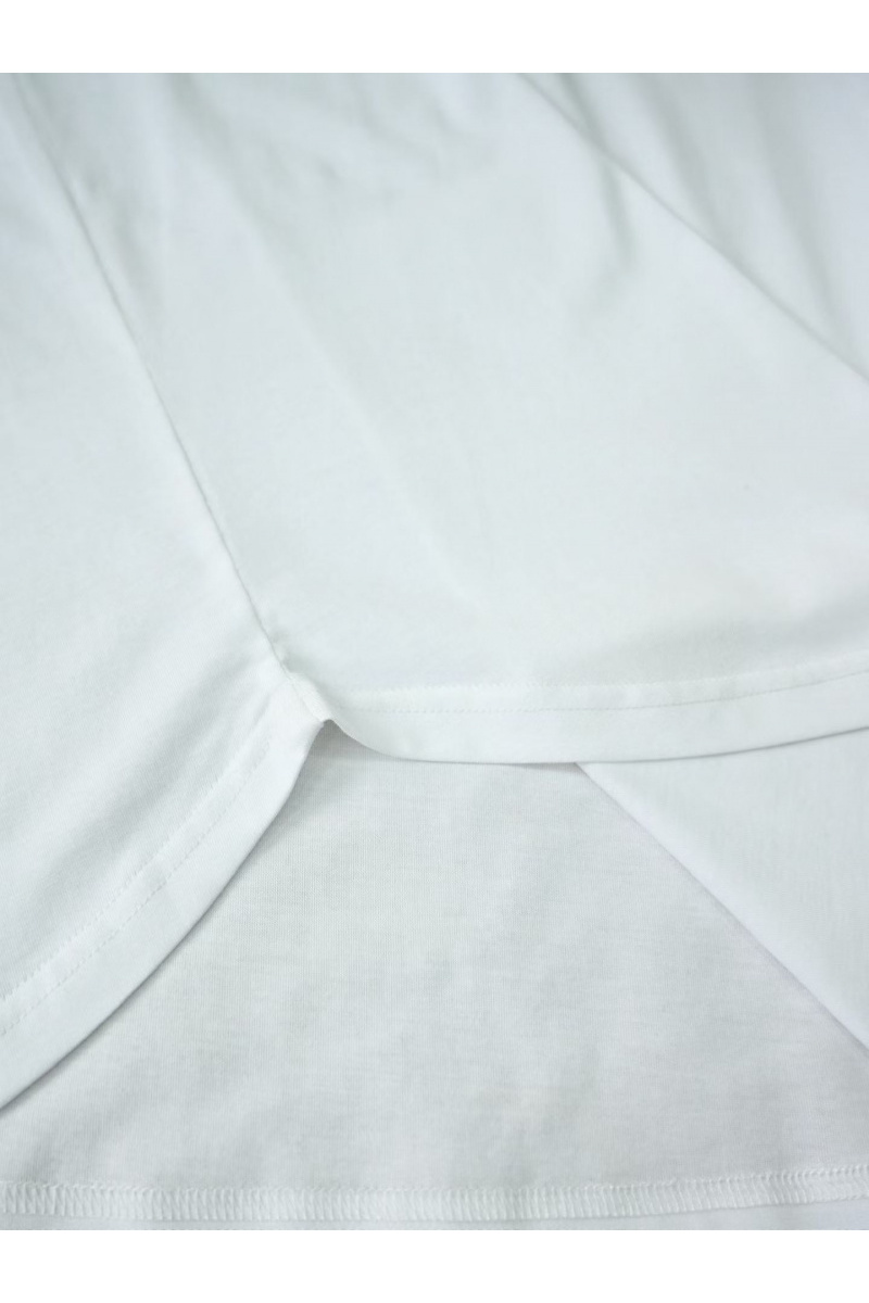 Loro Piana Мужская белая футболка premium 