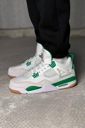 Кроссовки AJ4 SB "Pine Green"