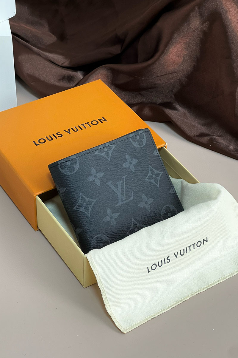 Lоuis Vuittоn Кожаный кошелёк Slender Premium 11x8.5x1 см