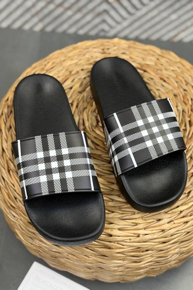 Burberry Мужские шлёпанцы Furley Check