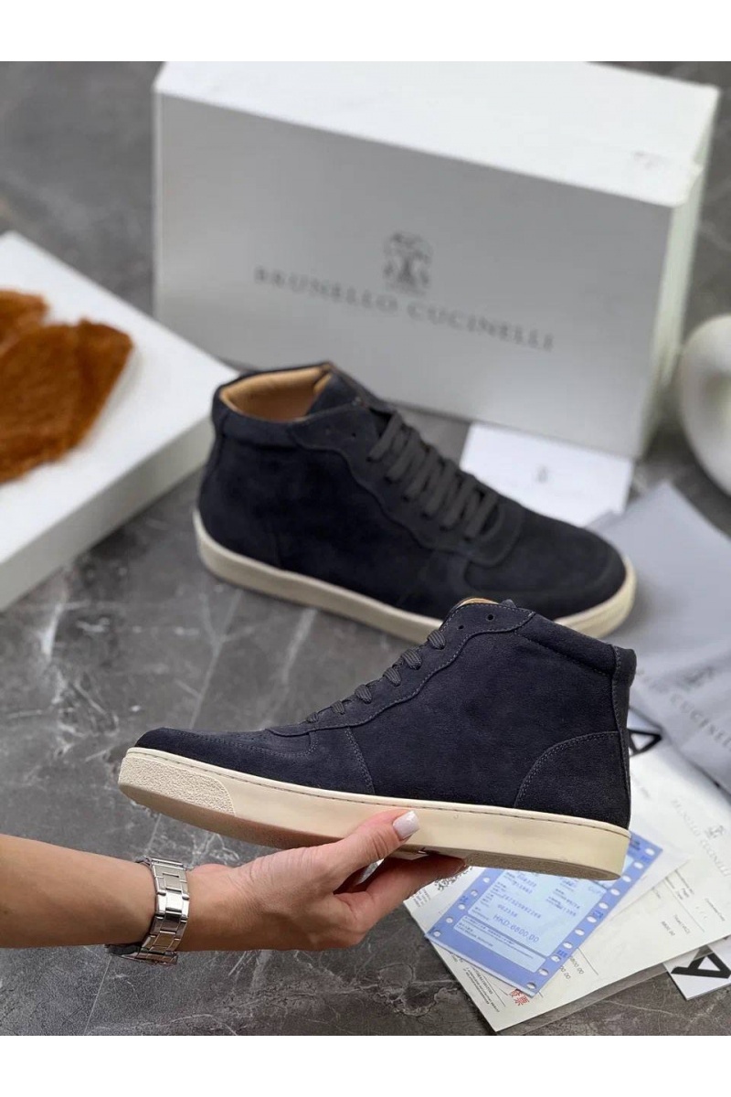 Designer Замшевые кроссовки с меховой стелькой 