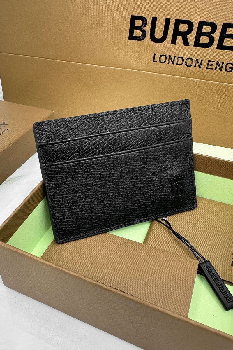 Burberry Кожаный кардхолдер Premium 10x7 см