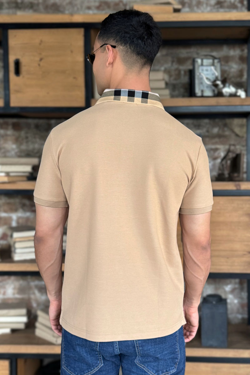 Burberry Мужское поло Premium - Beige