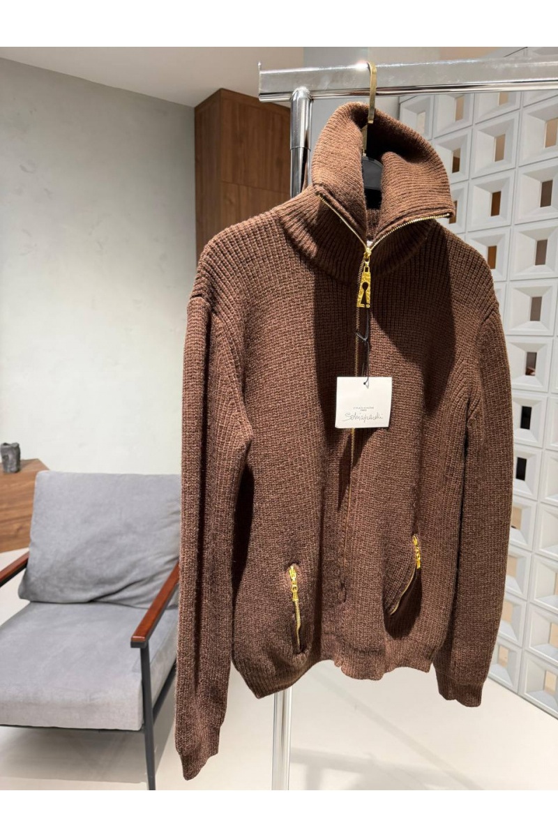 Schiaparelli Женский кардиган на молнии premium - Brown