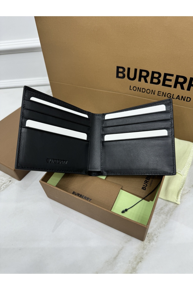 Burberry Кожаный кошелёк Premium 11x10 см