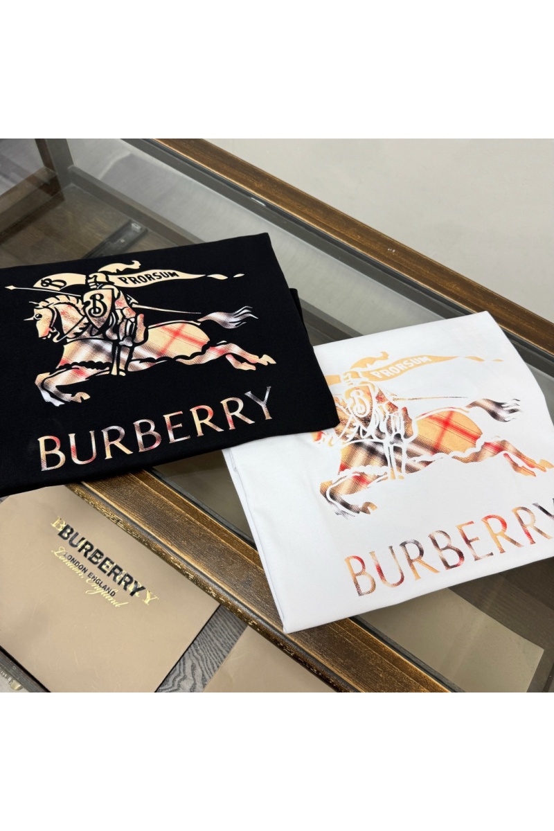 Burberry Мужская белая футболка premium