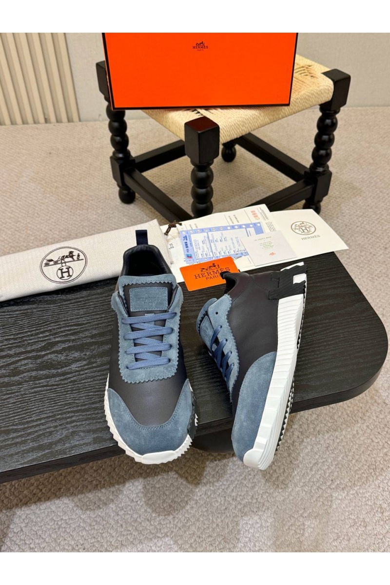 Hermes Мужские кроссовки Bouncing - Navy