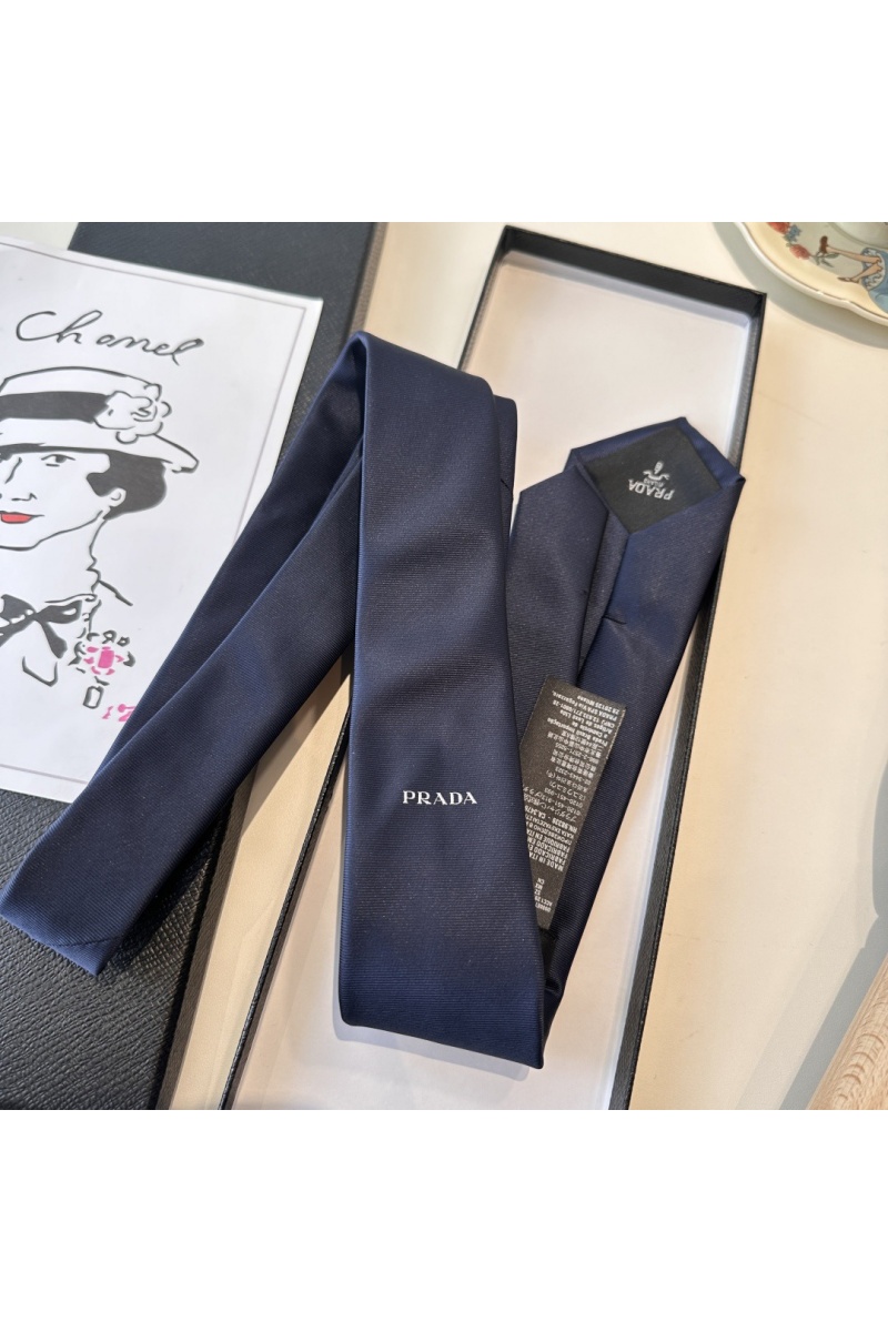 Prada Галстук premium 150x7 см - Navy