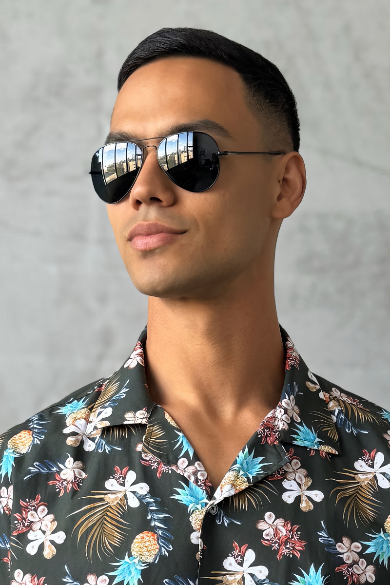 Ray Ban Солнцезащитные очки Aviator Large Metal