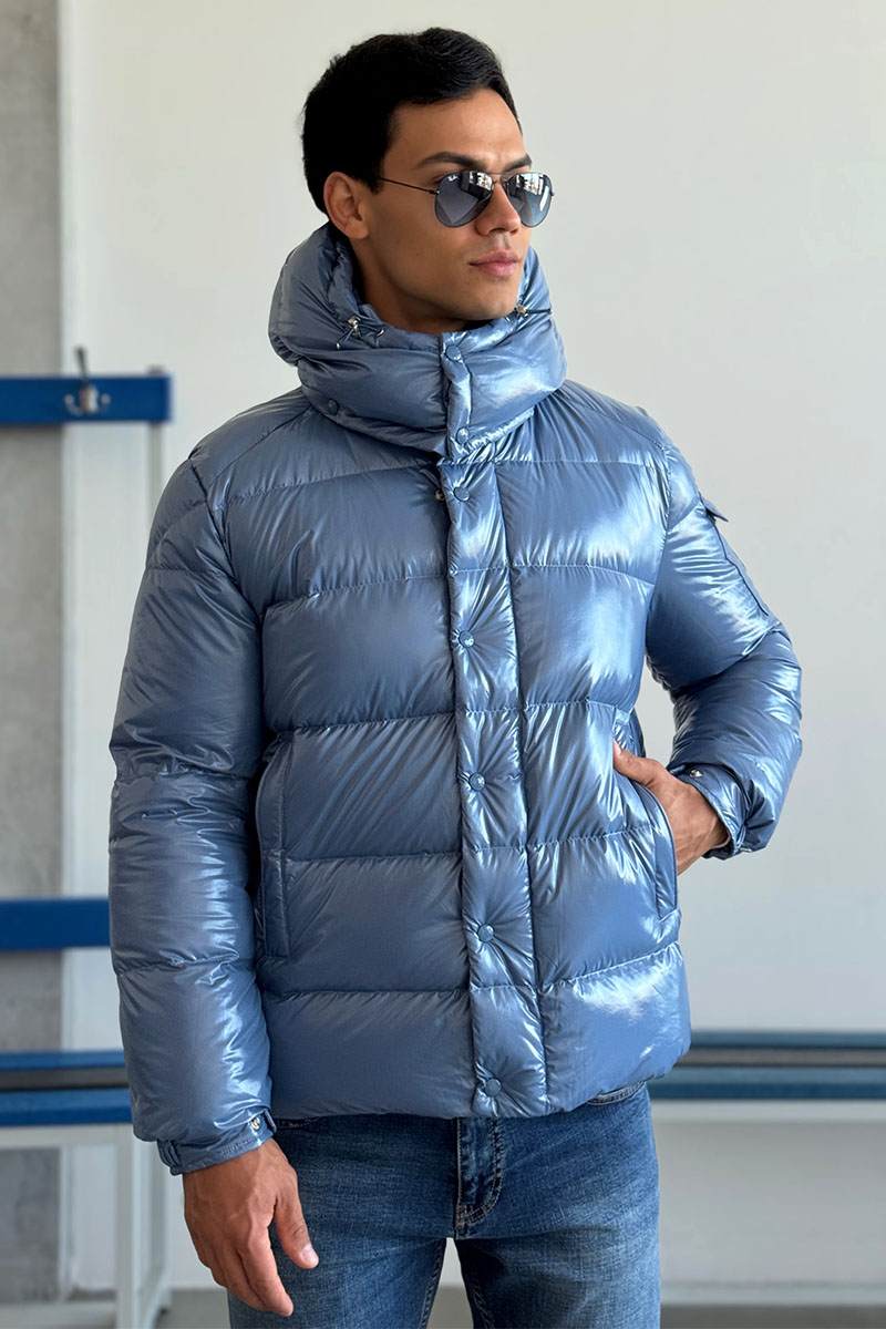 Moncler Мужской пуховик Maya 70 - Blue 