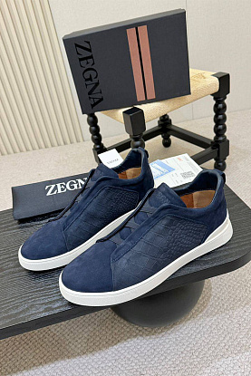 Мужские кроссовки Triple Stitch Alligator - Navy