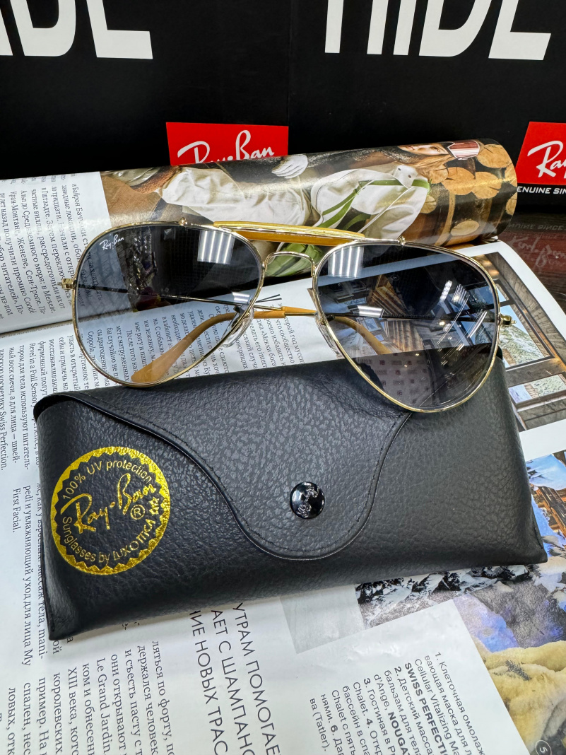 Ray Ban Солнцезащитные очки Outdoorsman - Blue