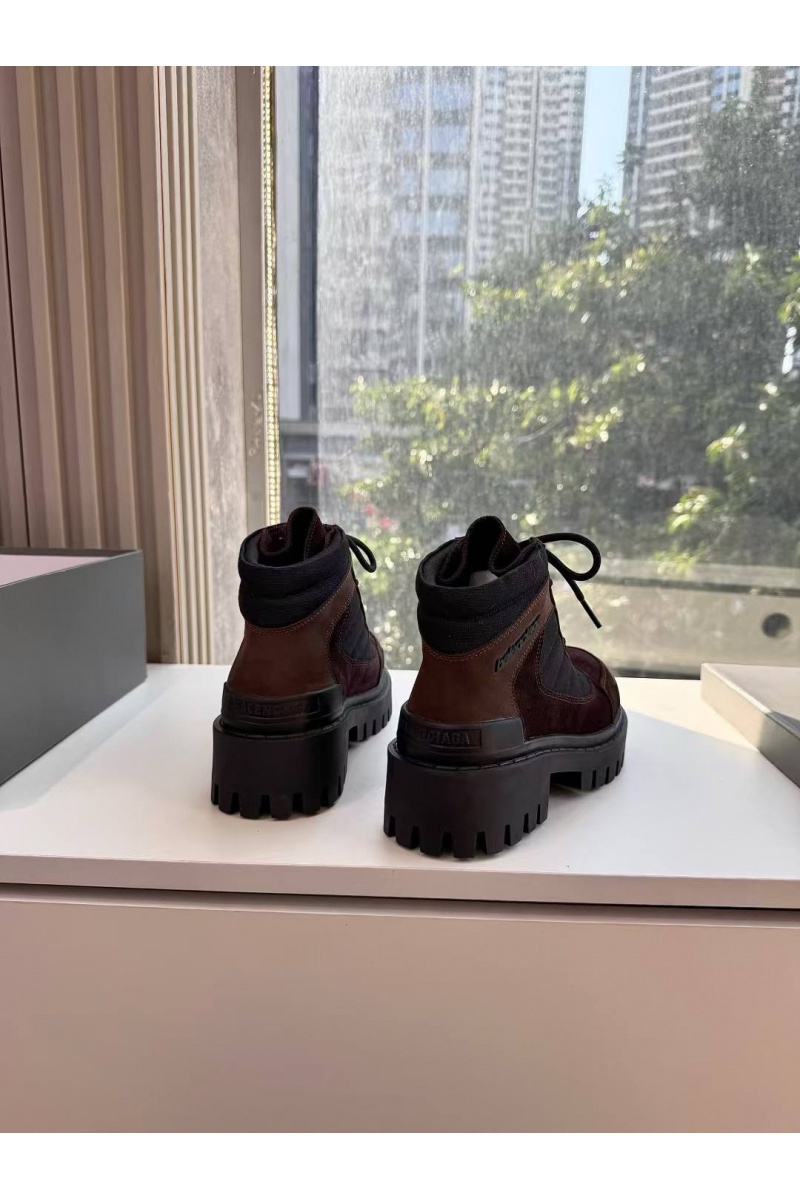 Balenciaga Женские ботинки Combat Strike Low premium