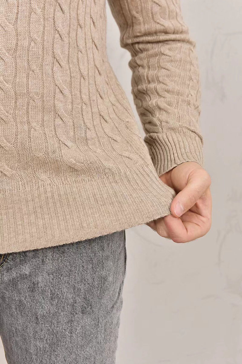 Loro Piana Кашемировый свитер Premium zip-neck - Beige
