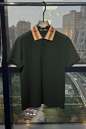 Мужское поло Premium - Green