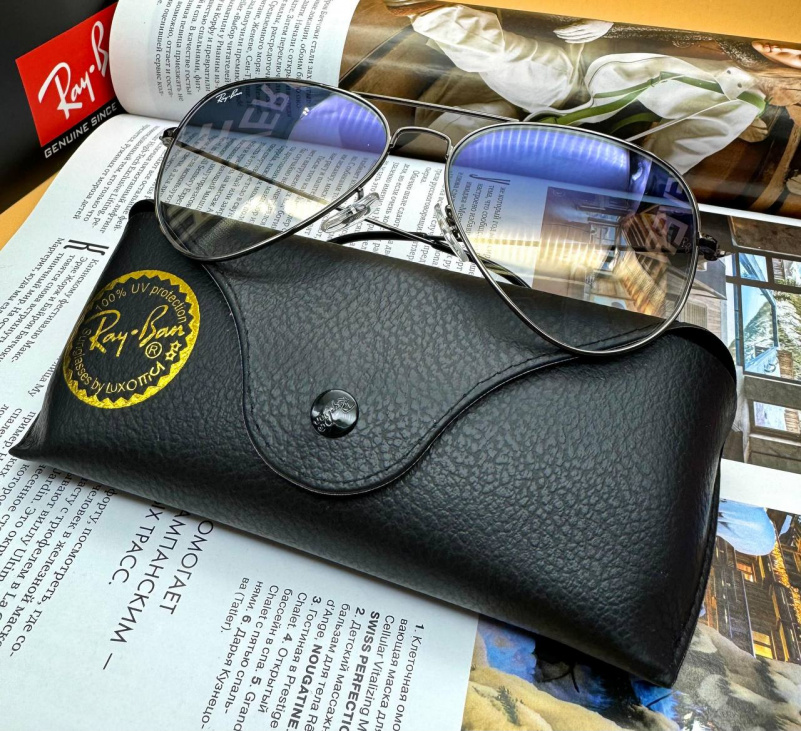 Ray Ban Солнцезащитные очки Aviator Large Metal
