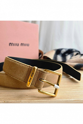 Замшевый ремень 