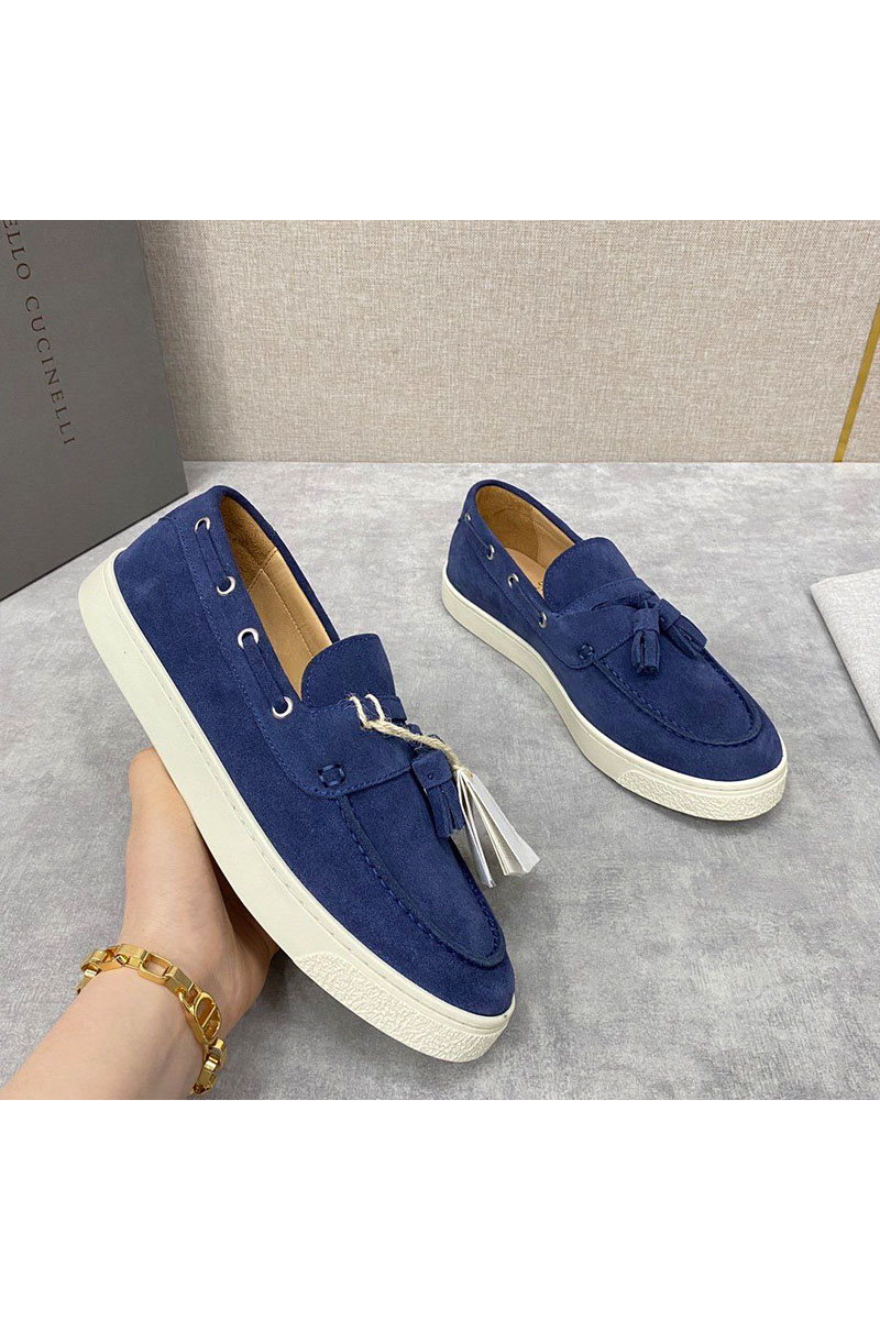 Designer Мужские замшевые лоферы 