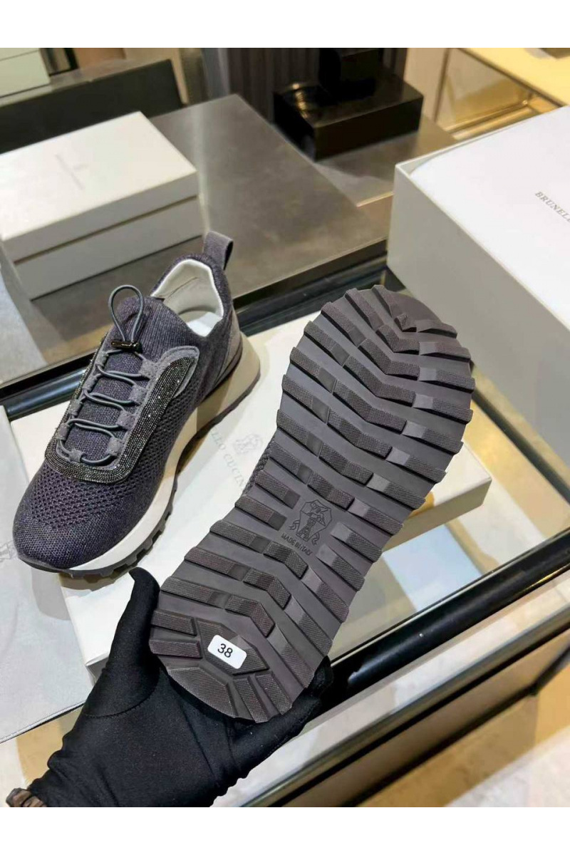 Designer Женские текстильные кроссовки premium