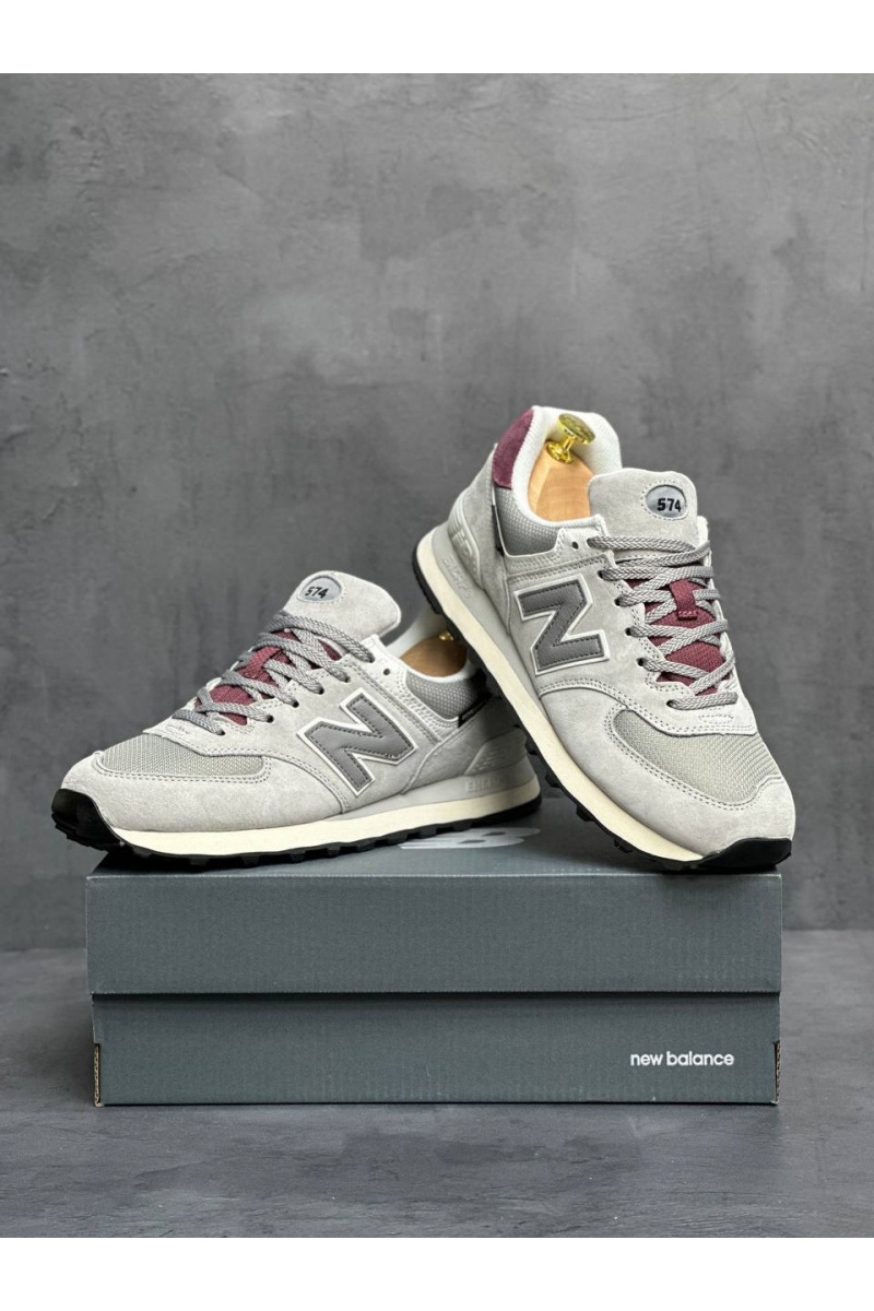 New Balance Кроссовки 574 "Arctic Grey Maroon"