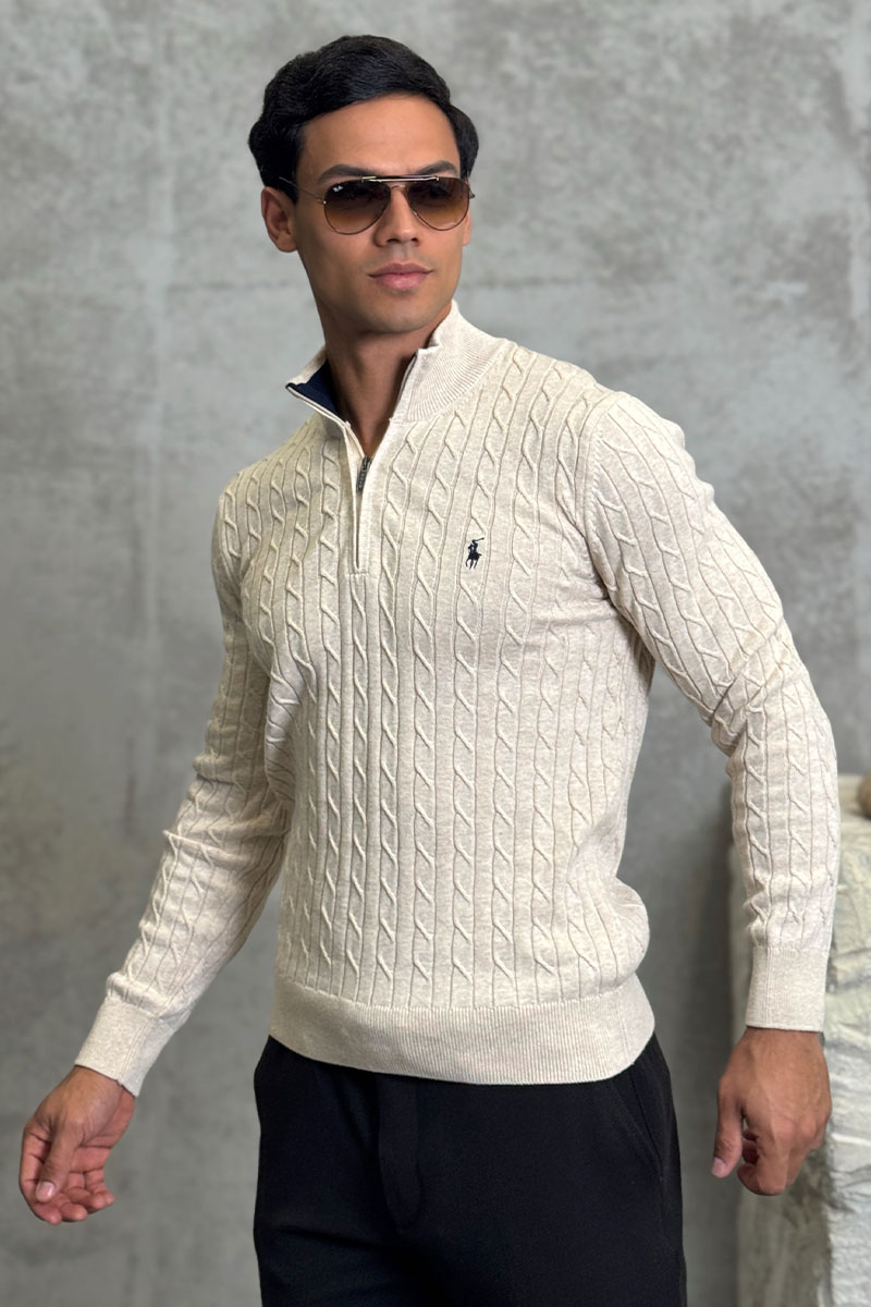 Polo Ralph Lauren Мужской джемпер cable-knit - Beige