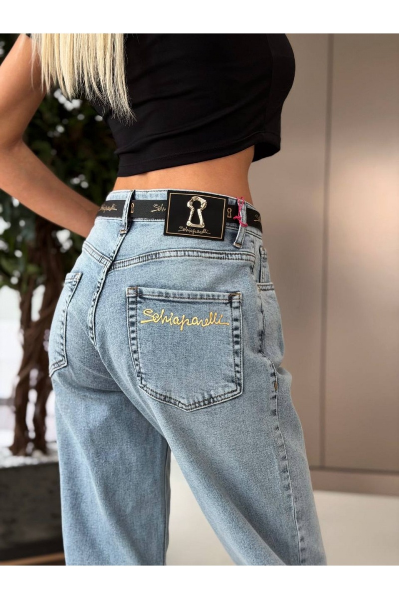 Schiaparelli Женские синие джинсы premium