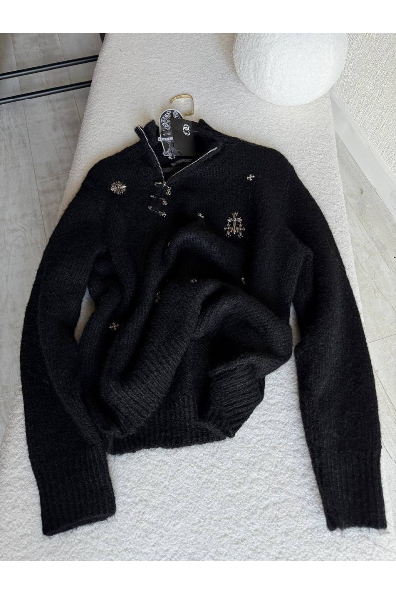 Chrome Hearts Женский шерстяной свитер premium