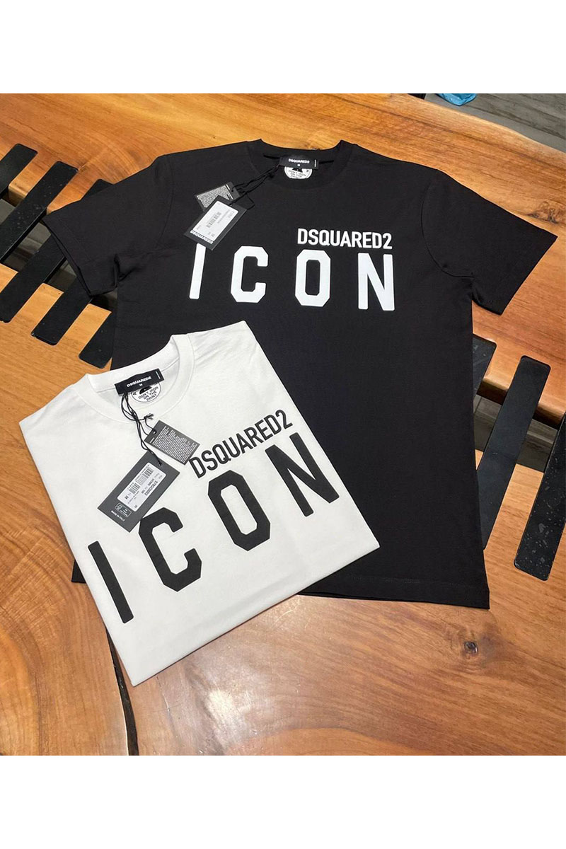 Dsquared2 Мужская футболка "ICON" - Black 