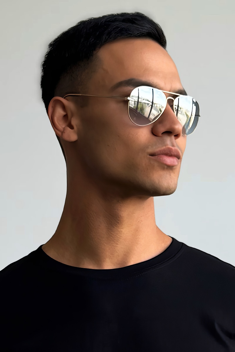 Ray Ban Солнцезащитные очки Aviator Large Metal