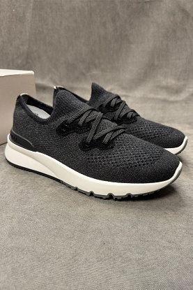 Мужские кроссовки knitted - Black