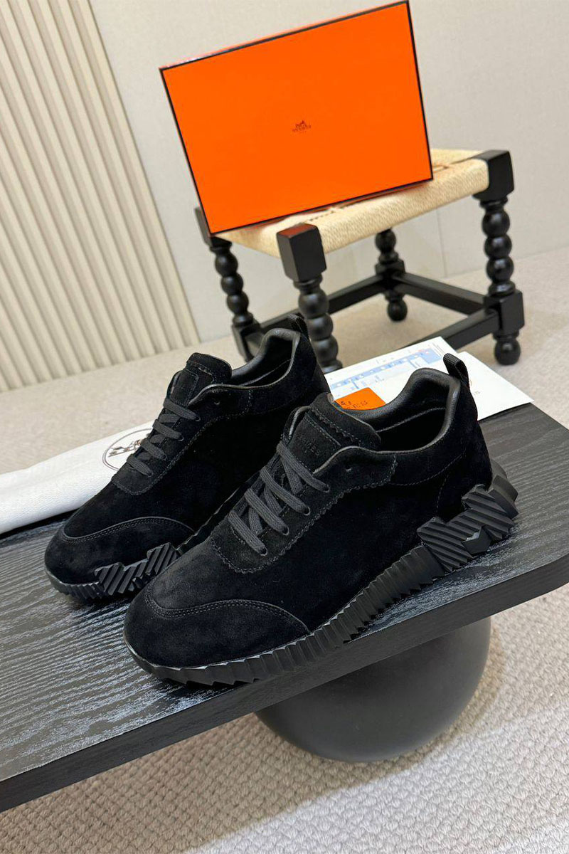 Hermes Мужские кроссовки Bouncing - Black