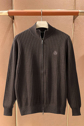 Мужской свитер premium - Brown