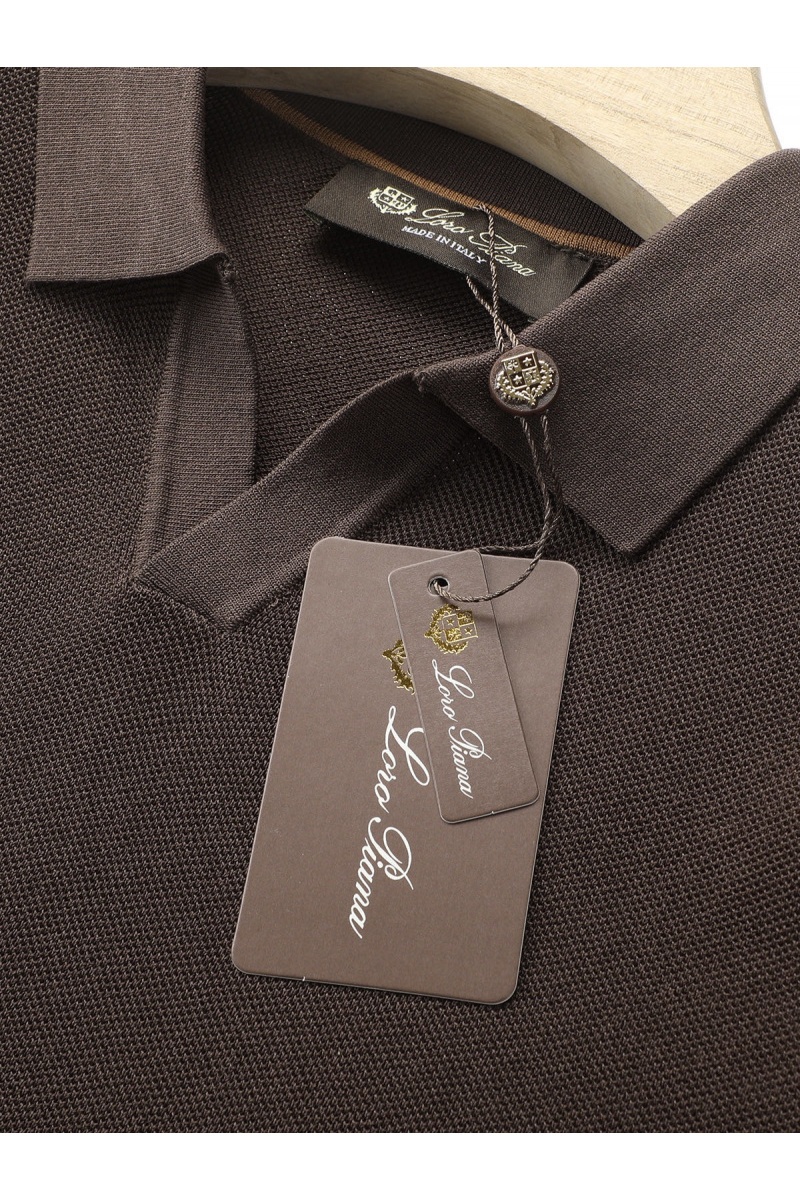 Loro Piana Мужское поло premium - Black