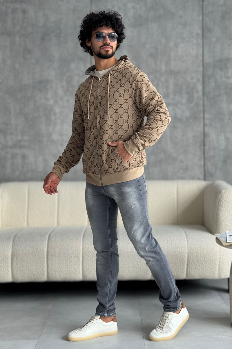 Gucci Двусторонняя кофта GG monogram - Beige