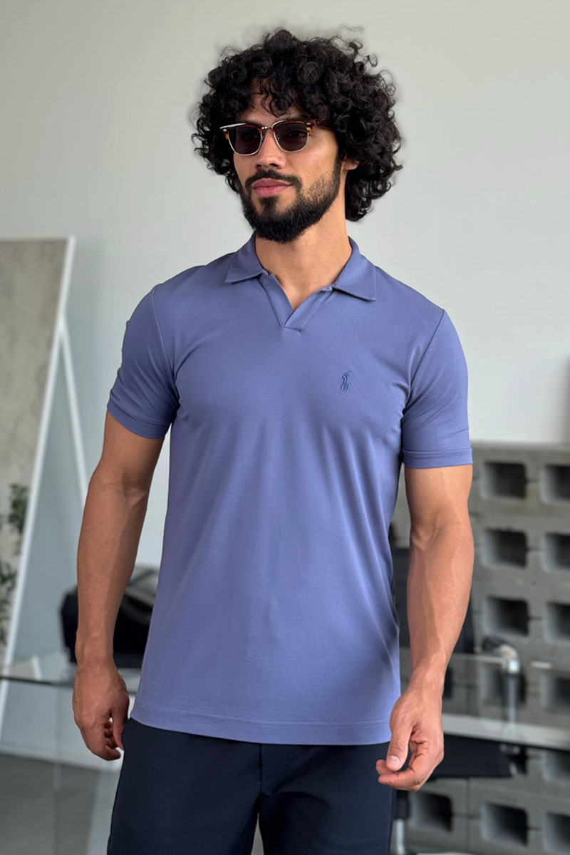 Polo Ralph Lauren Мужское синее поло 