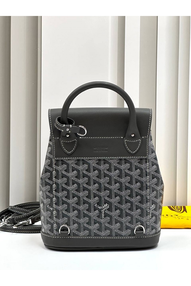 Designer Clothing Женский рюкзак Goyard Alpin Mini Premium 23x19x9.5 см - Grey
