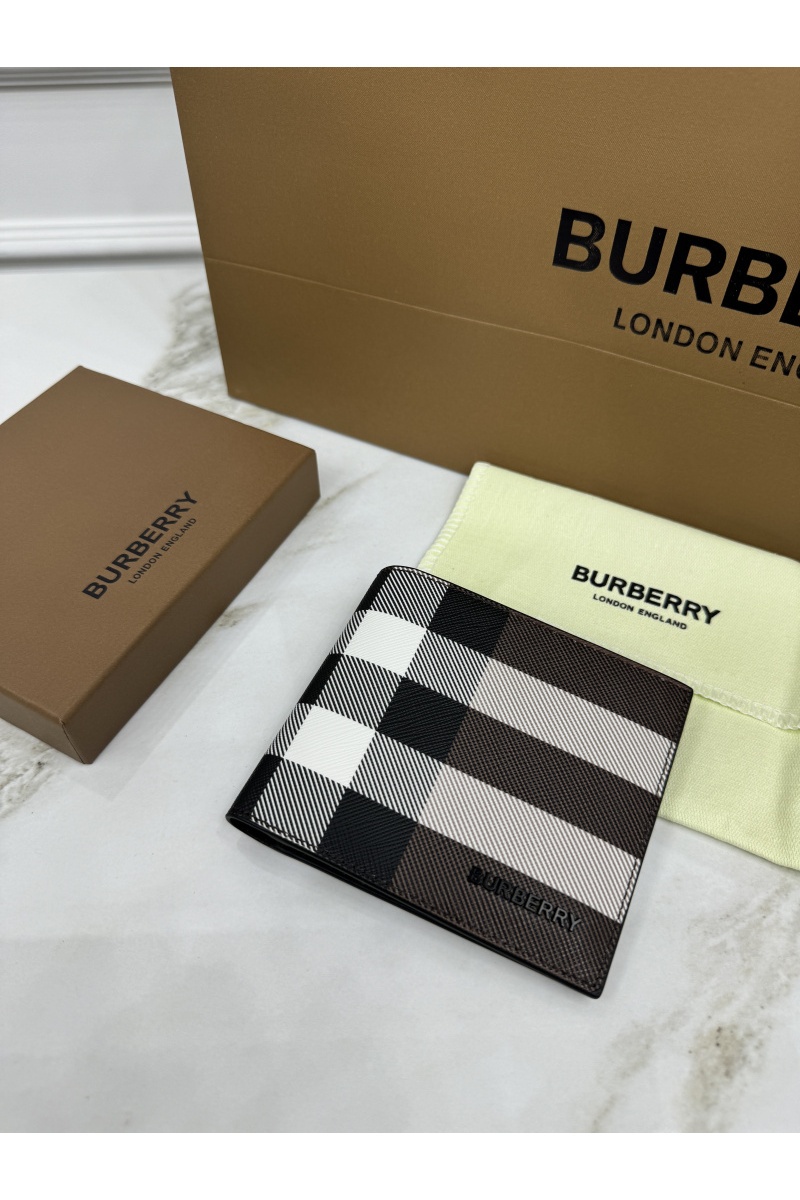 Burberry Кожаный кошелёк Premium 11x10 см