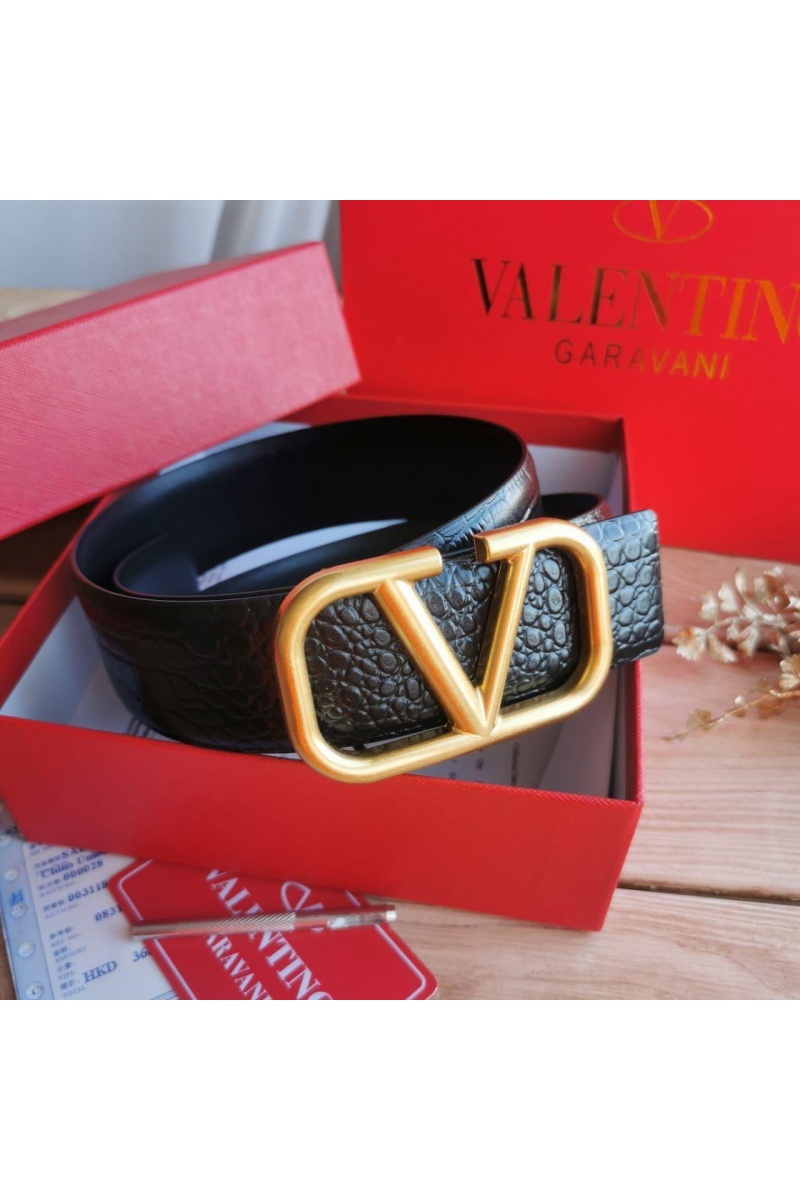Valentino Кожаный ремень (ширина 4 см)