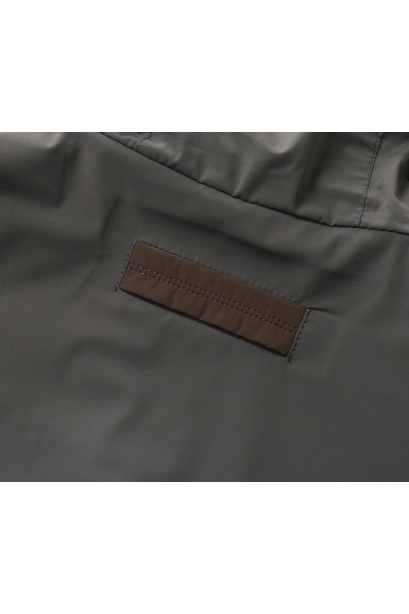 Zegna Ветровка серого цвета premium