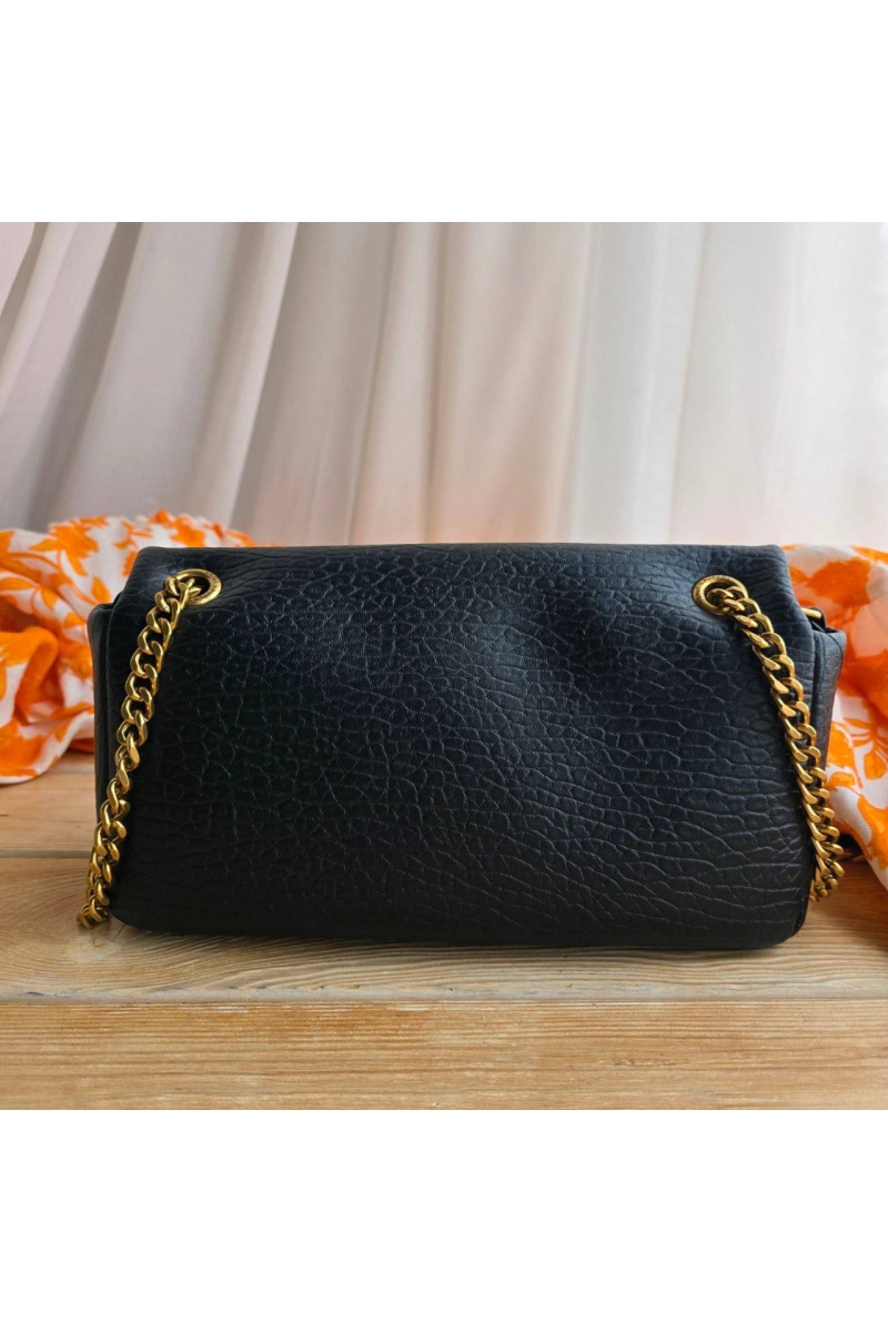 Yves Saint Laurent Кожаная сумка Calypso 27x13 см