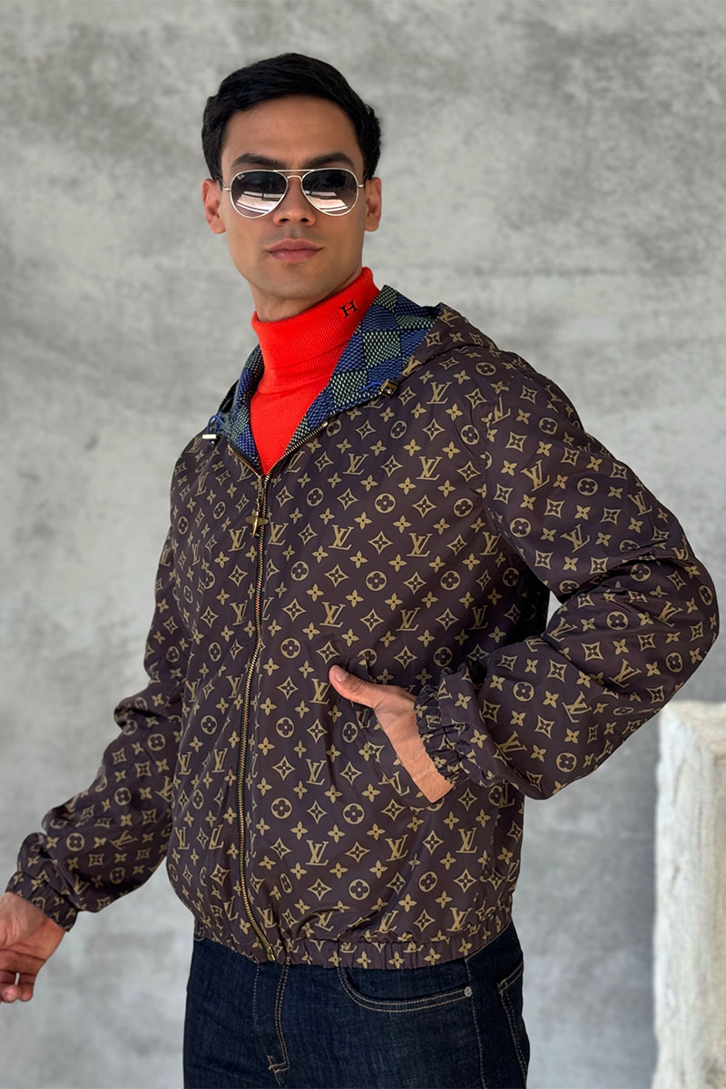 Lоuis Vuittоn Двусторонняя куртка Marque Deposee Premium