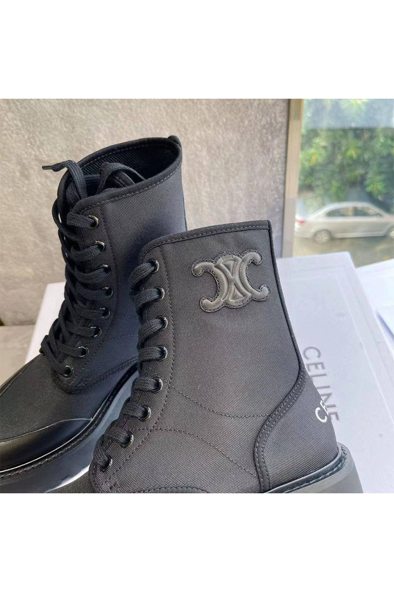 Celine Женские ботинки чёрного цвета